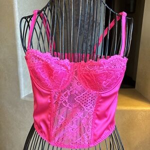 Lace Crop Top Corset